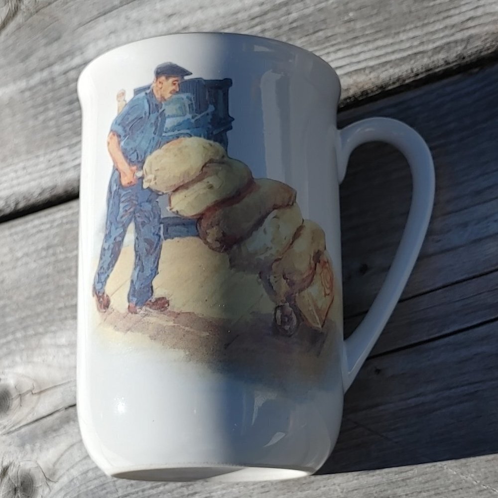 VINTAGE CO OP 75 China Tea Cup 1914-1989